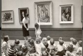 children at the museum