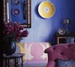 purple moroccan living