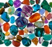collection of polished precious stones