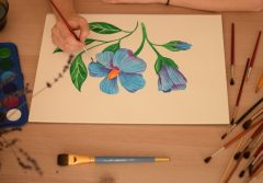 curs ilustratie florala